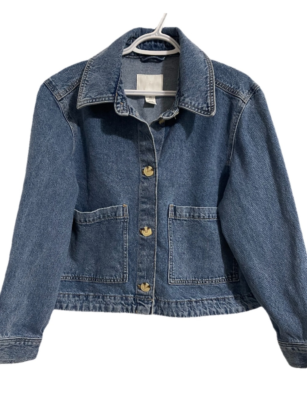 H&M Women's Blue Denim Jacket